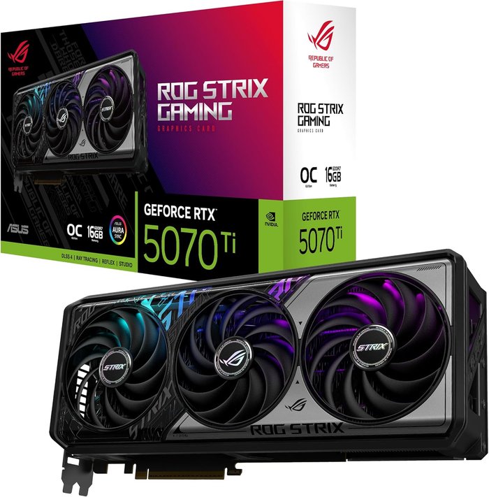 ASUS ROG Strix GeForce RTX 5070 Ti OC 16GB